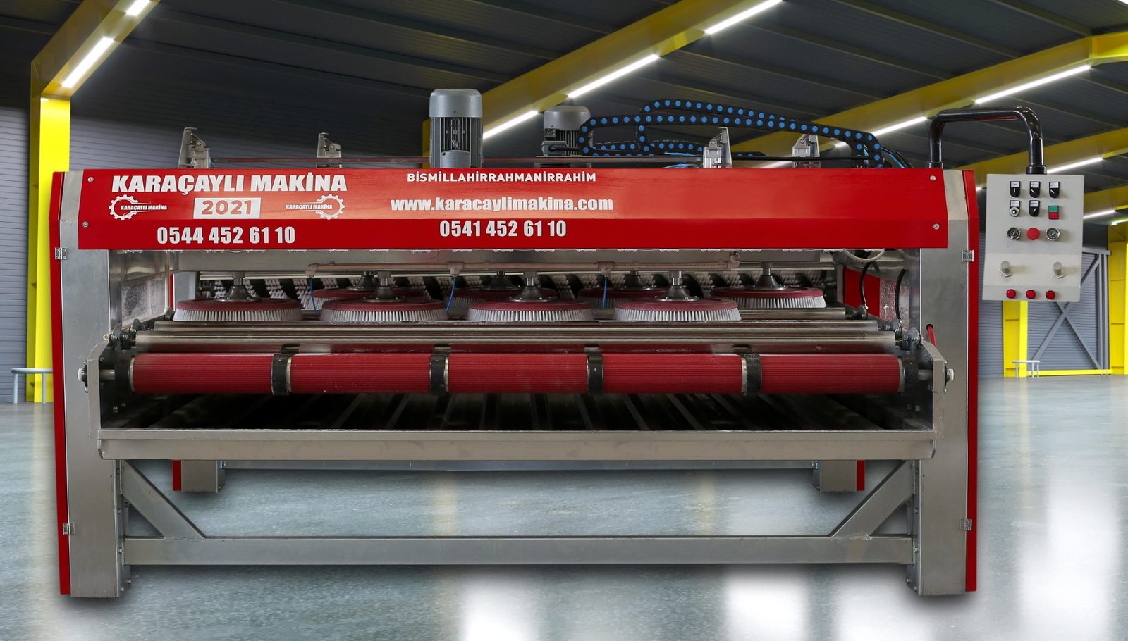 Halı yıkama makinesi 1 — Karaçaylı Makina